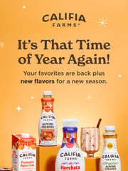 Email Inspiration from Califia Farms