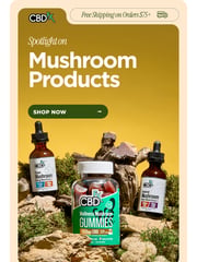 Email Inspiration from CBDfx