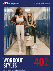 Email Inspiration from Champion