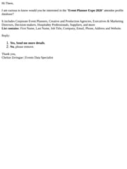 Email Inspiration from Chelsie Zeringue