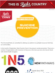 Email Inspiration from Cincinnati Reds
