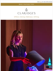 Email Inspiration from Claridge's