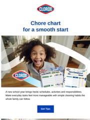 Email Inspiration from Clorox
