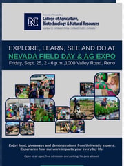 Email Inspiration from College of Agriculture, Biotechnology & Natural Resources | University of Nevada, Reno