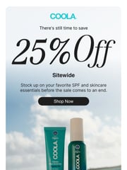 Email Inspiration from COOLA