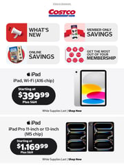 Email Inspiration from Costco Wholesale
