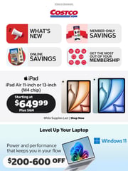 Email Inspiration from Costco Wholesale