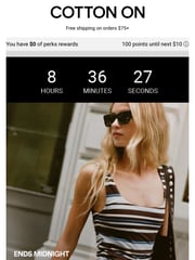 Email Inspiration from Cotton On