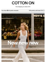 Email Inspiration from Cotton On