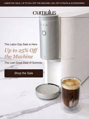 Email Inspiration from Cumulus Coffee
