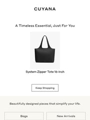 Email Inspiration from Cuyana