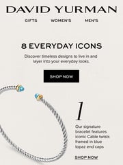 Email Inspiration from David Yurman