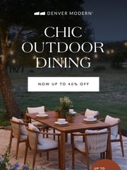 Email Inspiration from Denver Modern SALE