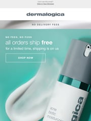 Email Inspiration from Dermalogica