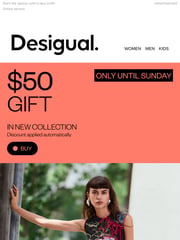 Email Inspiration from Desigual