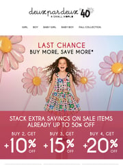 Email Inspiration from Deux par Deux
