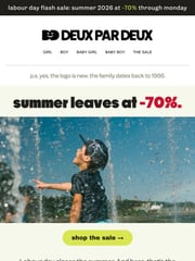 Email Inspiration from Deux par Deux