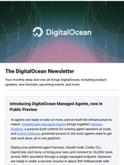 Email Inspiration from DigitalOcean