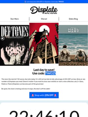 Email Inspiration from Displate Metal Posters