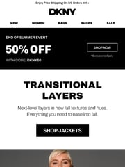 Email Inspiration from DKNY