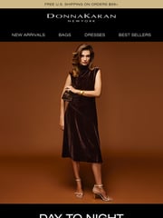 Email Inspiration from Donna Karan New York