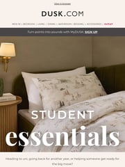 Email Inspiration from DUSK.com