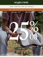 Email Inspiration from Eagle Creek