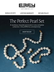 Email Inspiration from Effy Jewelry
