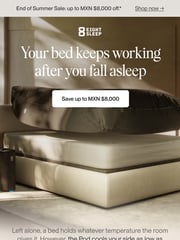 Email Inspiration from Eight Sleep