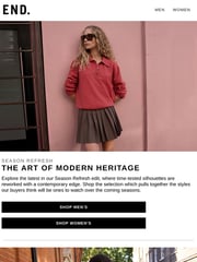 Email Inspiration from END.