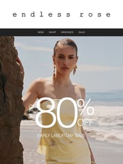 Email Inspiration from Endless Rose