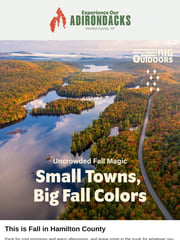 Email Inspiration from Experience Our Adirondacks