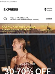 Email Inspiration from Express
