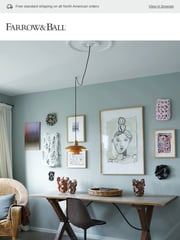Email Inspiration from Farrow & Ball