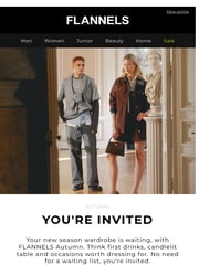 Email Inspiration from FLANNELS