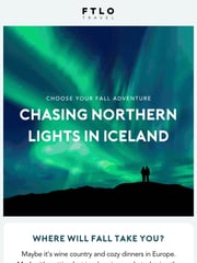 Email Inspiration from FTLO Travel