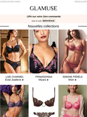 Email Inspiration from GLAMUSE