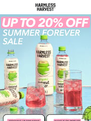 Email Inspiration from Harmless Harvest
