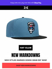 Email Inspiration from Hat Club