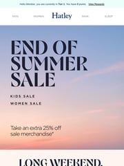 Email Inspiration from Hatley