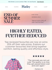Email Inspiration from Hatley