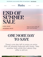 Email Inspiration from Hatley