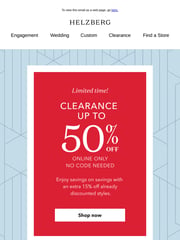 Email Inspiration from Helzberg