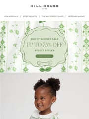 Email Inspiration from Hill House Home