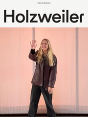 Email Inspiration from Holzweiler