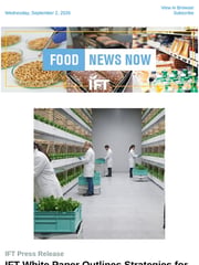 Email Inspiration from IFT