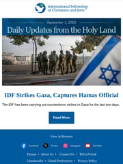 Email Inspiration from International Fellowship of Christians and Jews