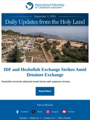 Email Inspiration from International Fellowship of Christians and Jews
