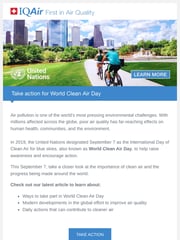 Email Inspiration from IQAir
