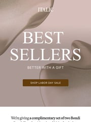 Email Inspiration from Italic